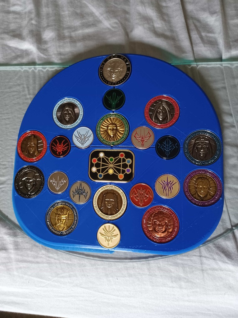 Brandon Sanderson The Way of Kings Coin and Pin Holder (face up only)