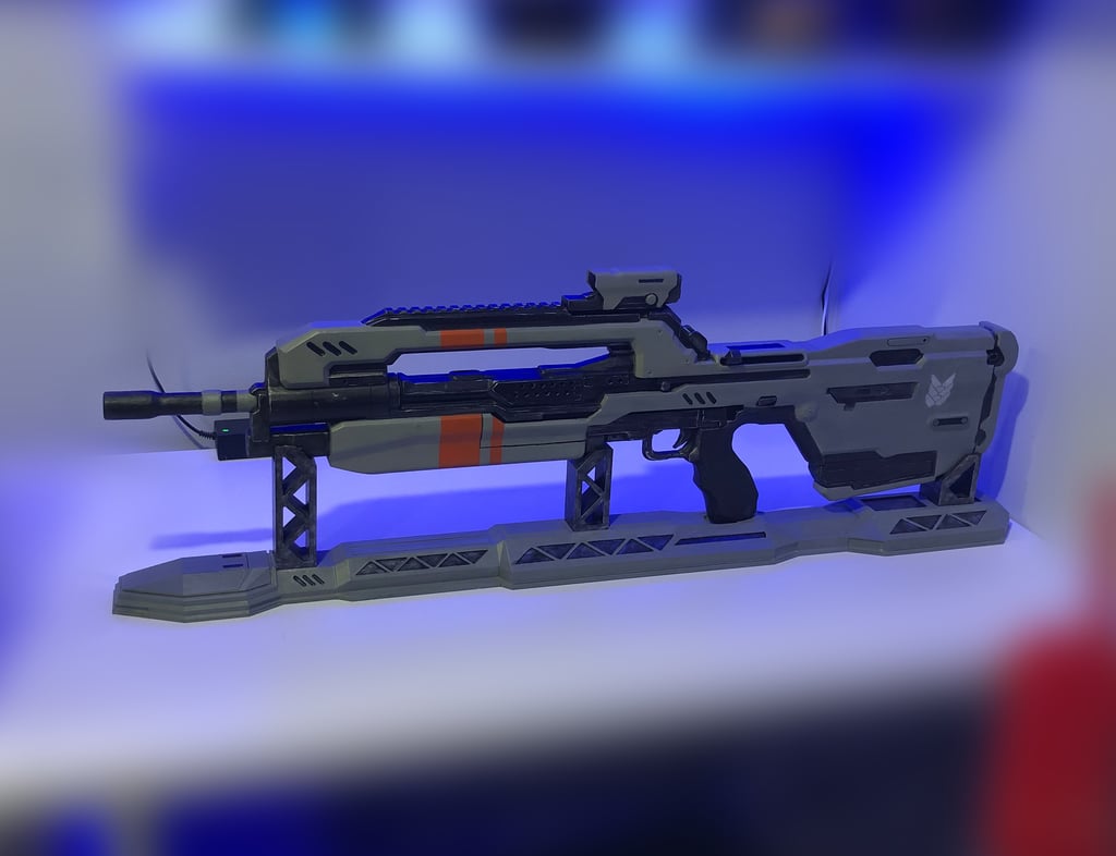 Halo 4 Battle Rifle Stand