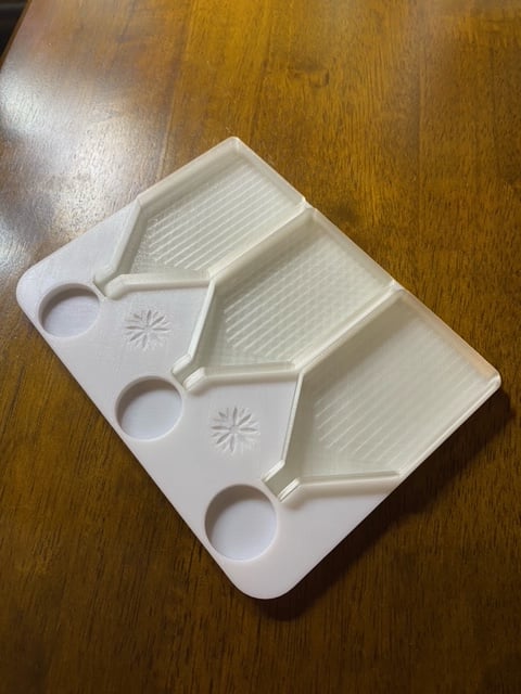 Triple Diamond Painting Tray and Tray