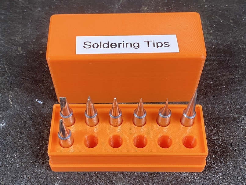 Hakko Soldering Tip Storage Box