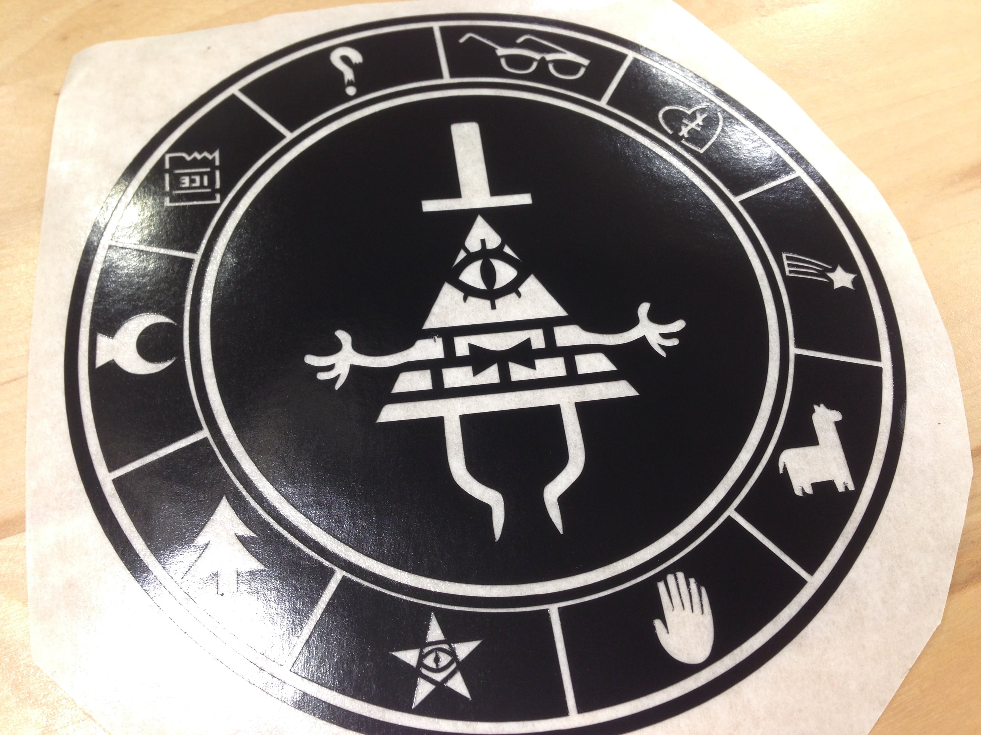 Bill Cipher Zodiac Vinyl