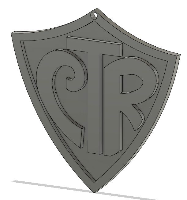 CTR Shield Pendant
