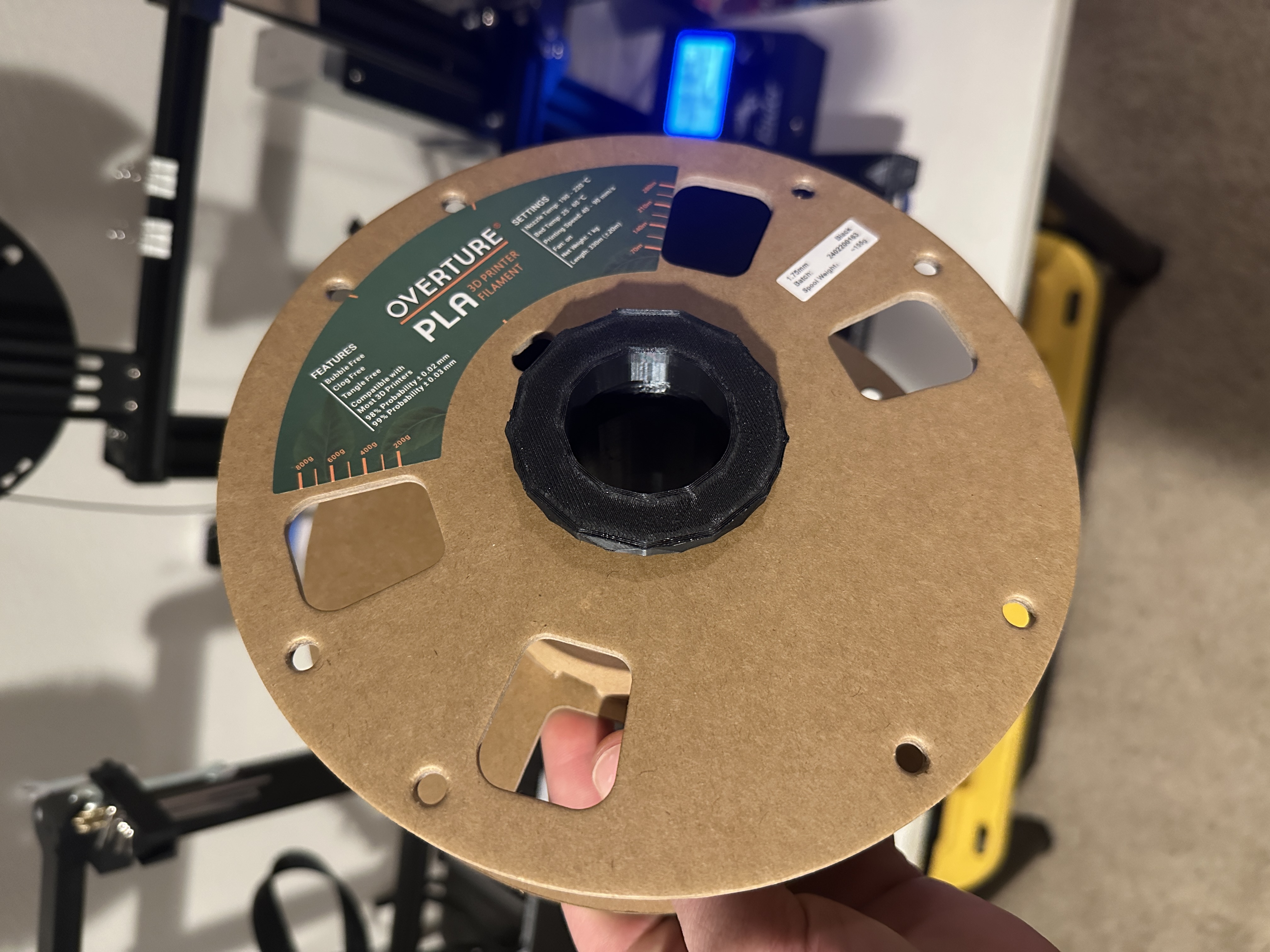 Spool insert Universal