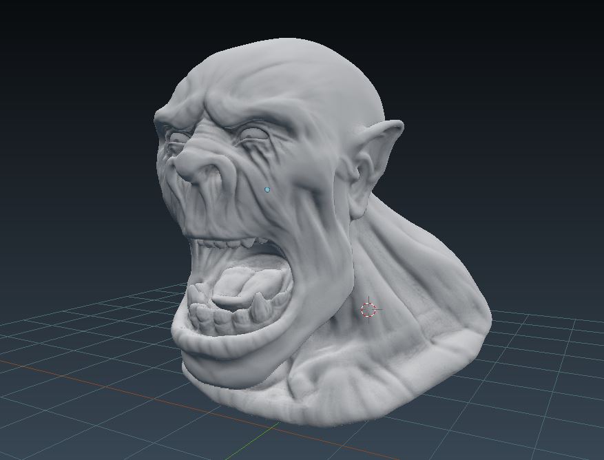 Orc Bust