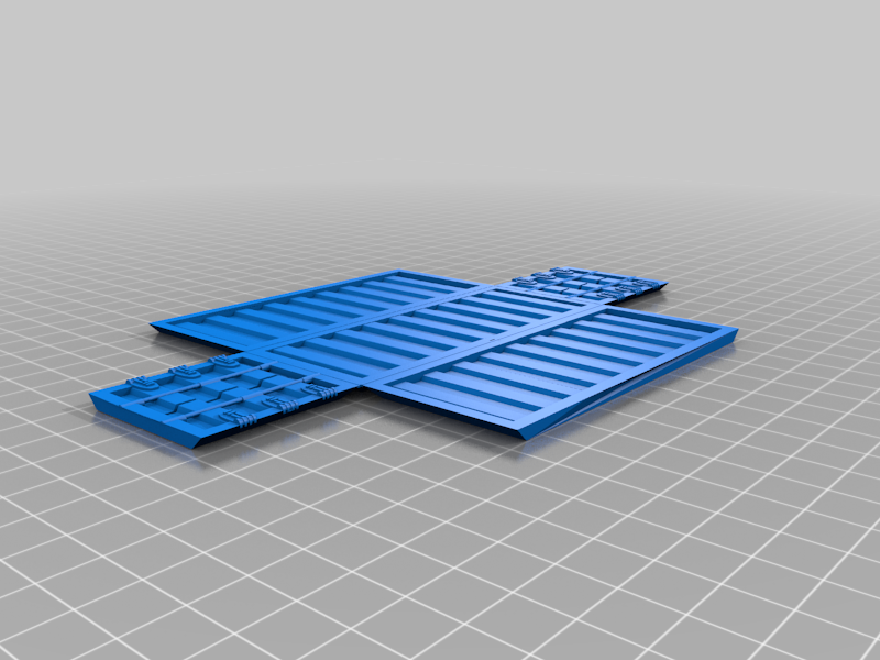 Gaslands - Shipping Containers - Flat Print