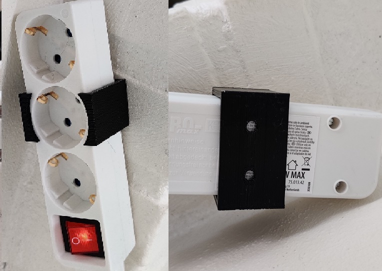 Power outlet bracket