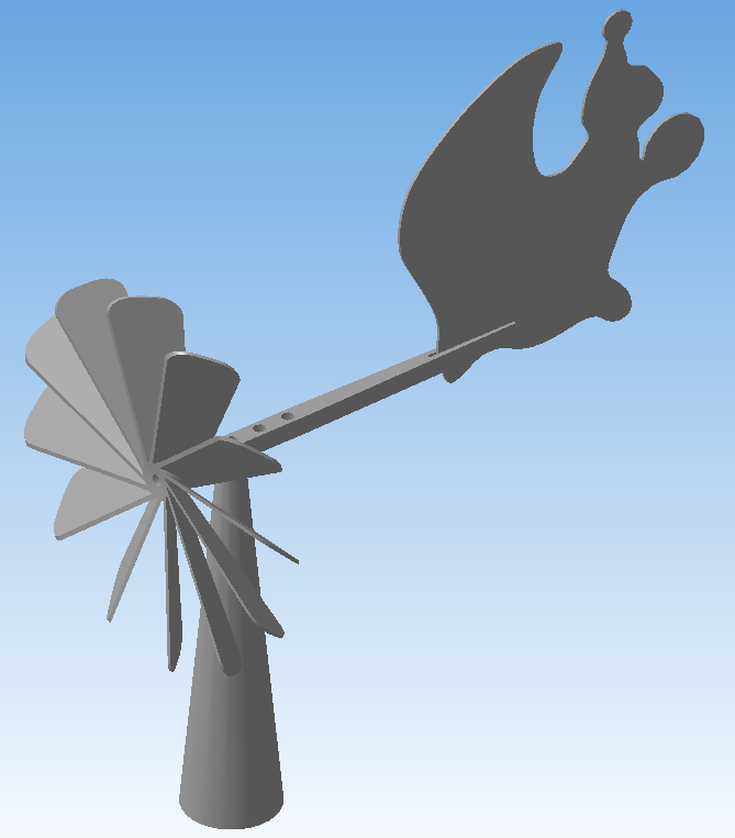 Wind vane "Squirrel"