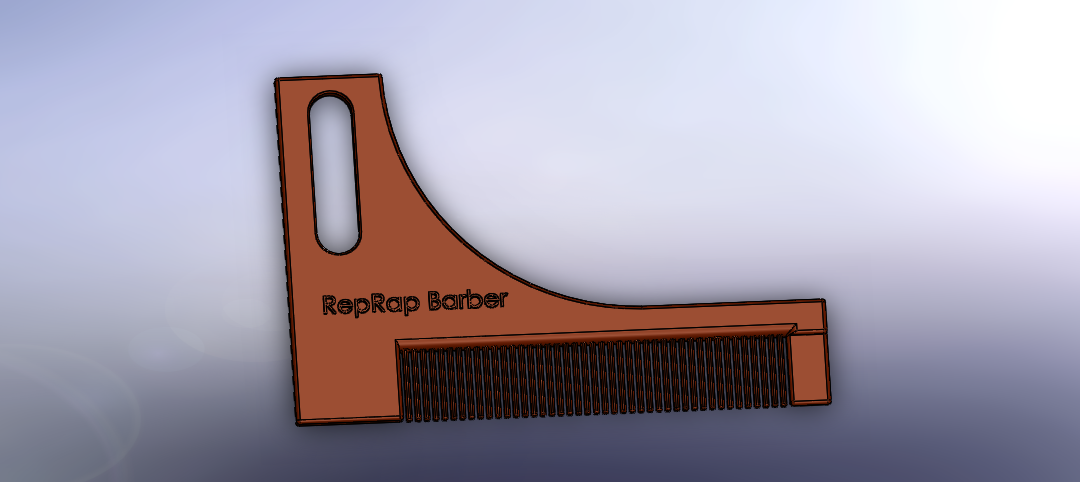 RepRap Barber   (beard customizer)