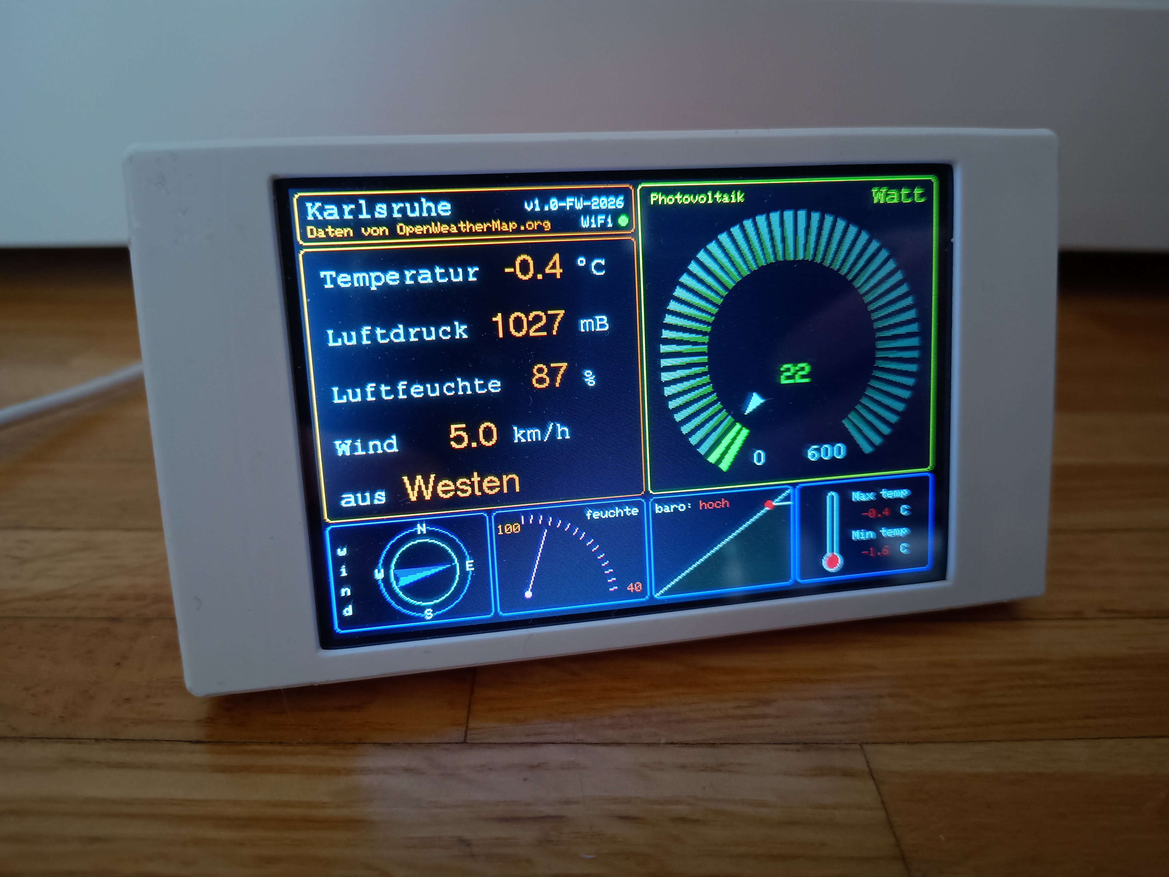 Weather Station (4 inch TFT)