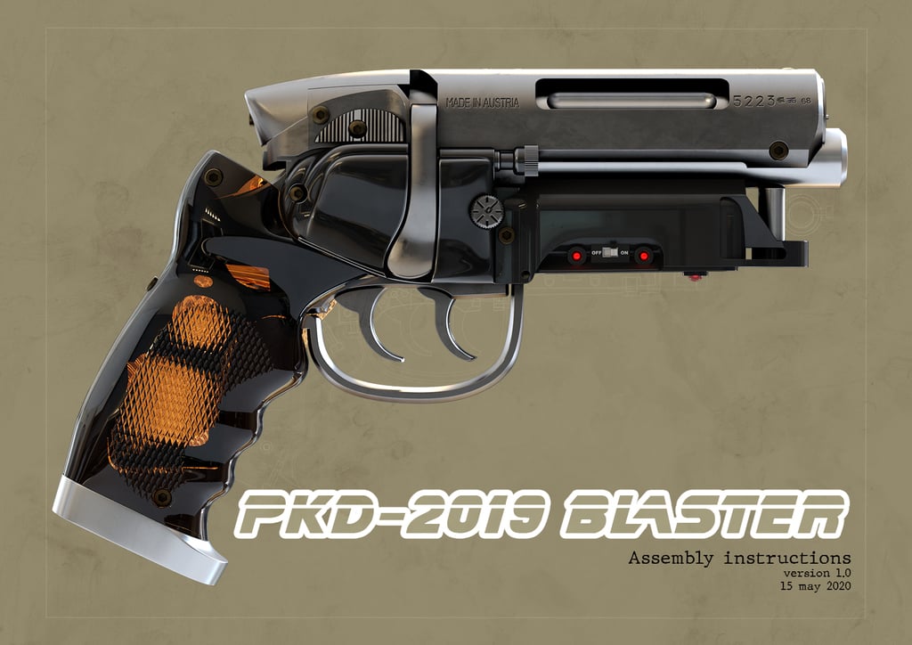 PKD-2019 Blade Runner blaster.