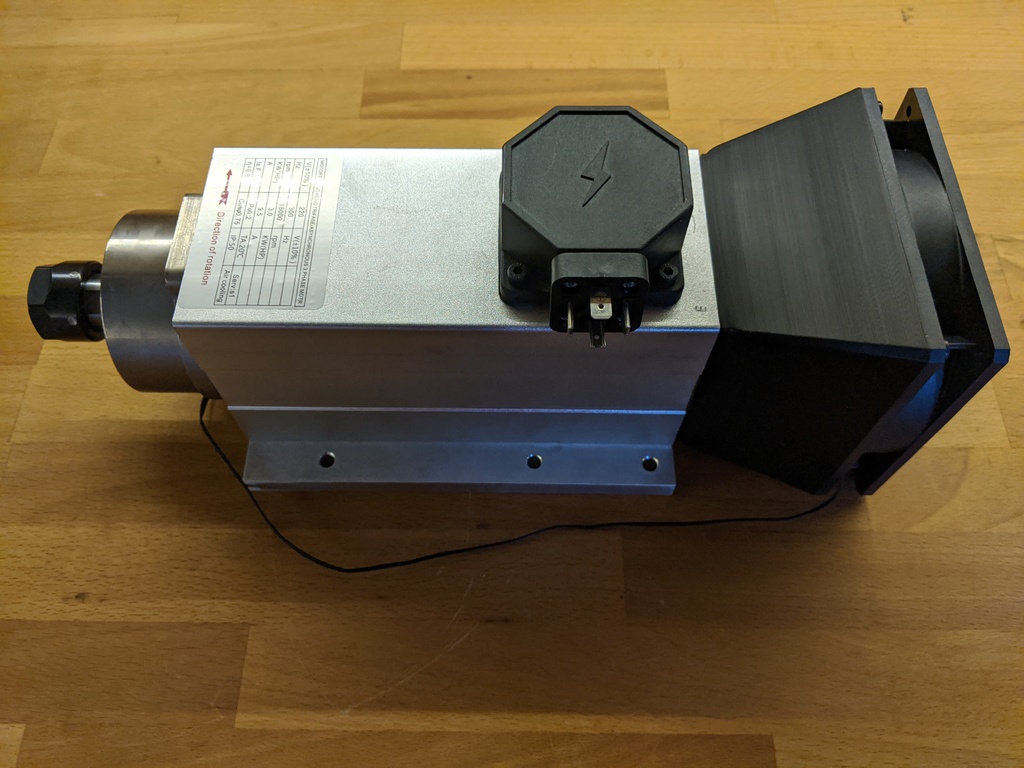 Fan Adapter For 3 kW China Spindle