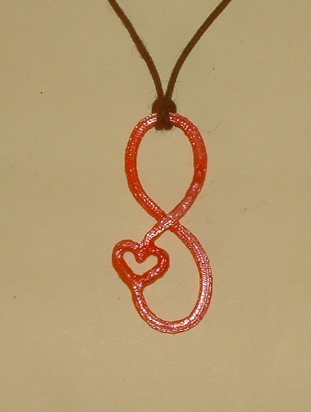 Valentine Infinity  Pendant
