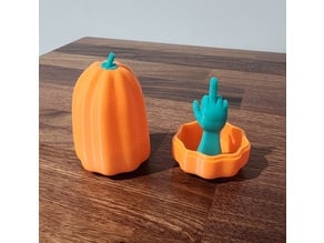 Middle Finger Pumpkin