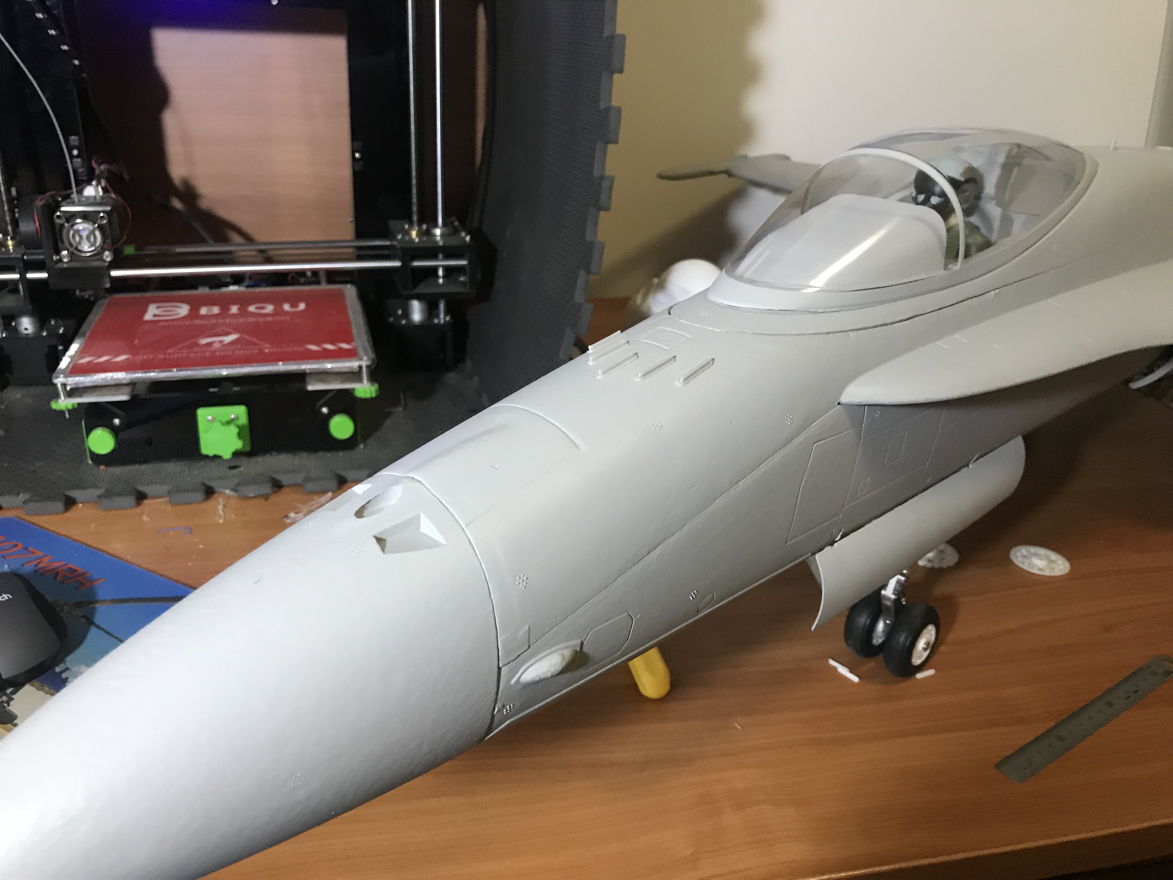 Freewing F/A-18c IFF bird slicers antennas
