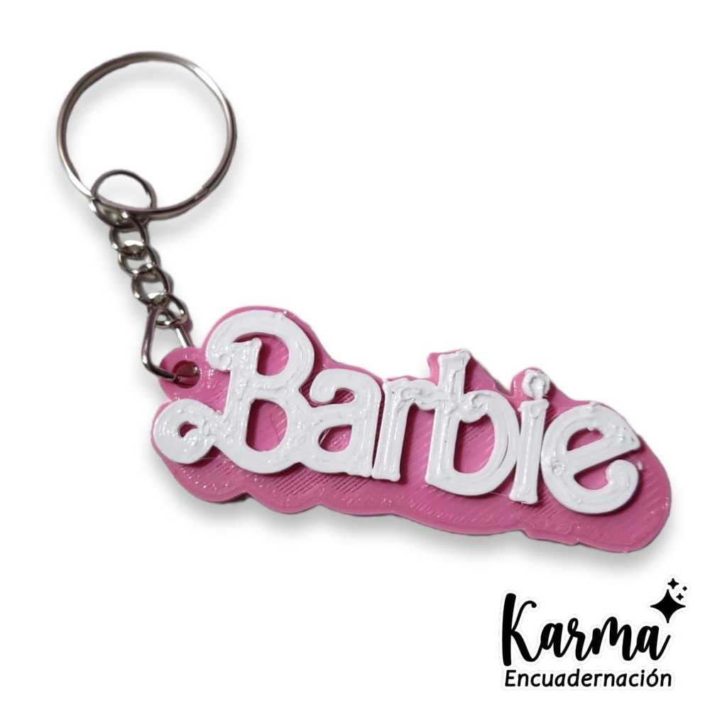 Llavero Barbie logo