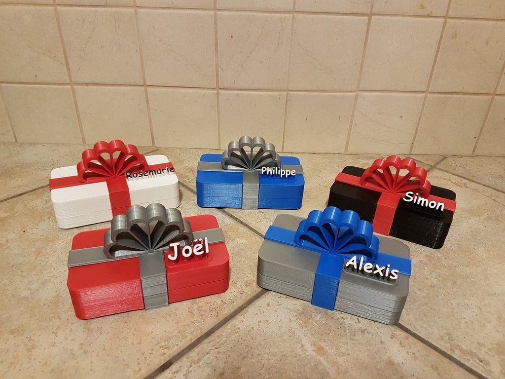 3D Gift Tag
