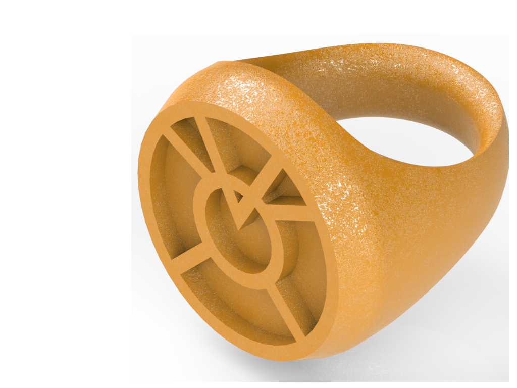 Orange Lantern Ring (Larfleeze)