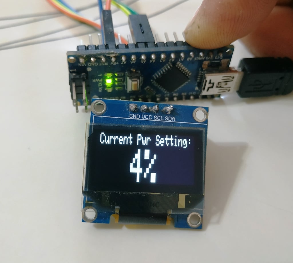 K40 Laser Control Panel with OLED Display Fixed