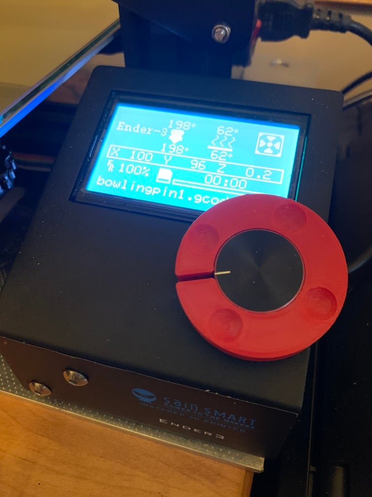 Ender 3 Knob to Dial Conversion