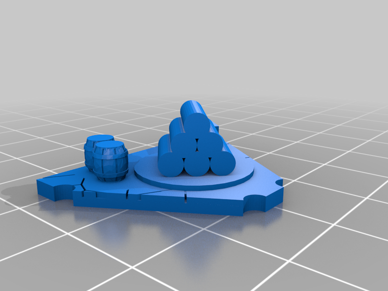 Harbor/Resource Ports for Catan 3D 2.0 Board - so you can see the port