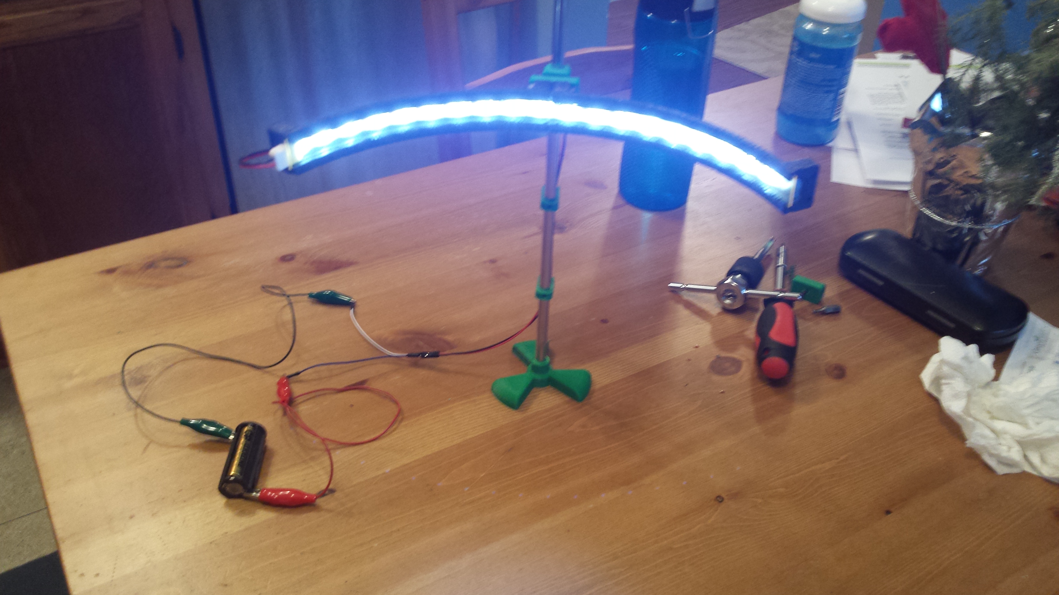 LED array stand