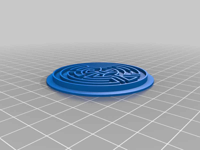 Westworld maze Modular Logo Insert