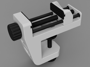 Clamp-On Vise - Fully 3D Printable