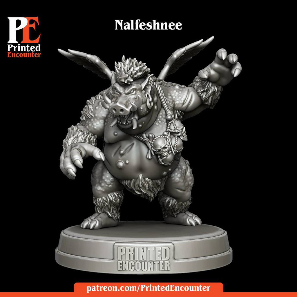 Nalfeshnee - Corpulent Boar Demon