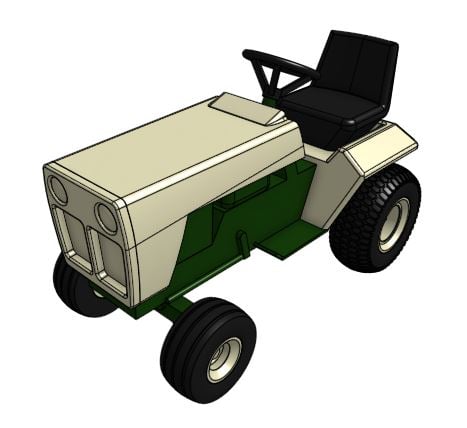 1/25 Garden Tractor Model "GT1"