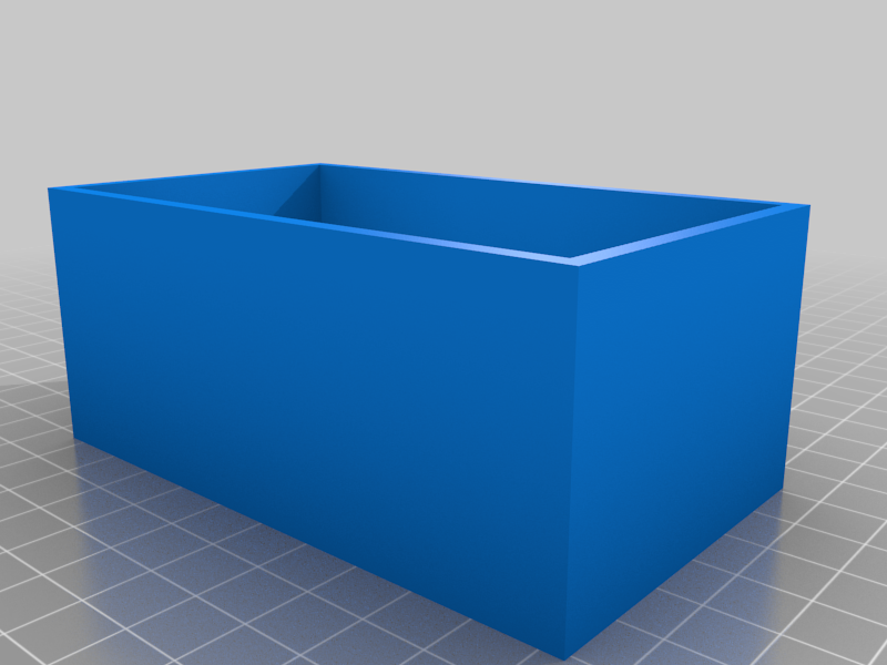 Simple box for coin holders and envelopes