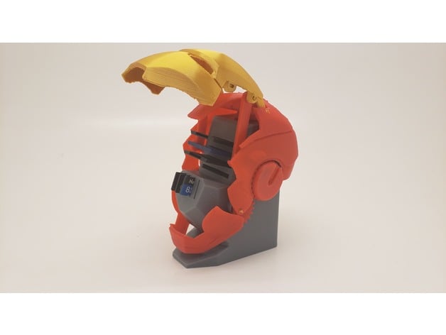 Updated Mechanical Iron Man Sd Card Holder