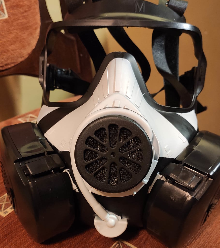 Avon M50 gas mask vpu unit V1 SCP Overlord inspired