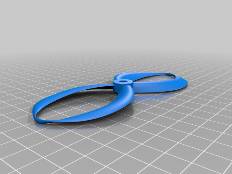 5" Toroidal Prop for Efficiency V2 (difficult to print)