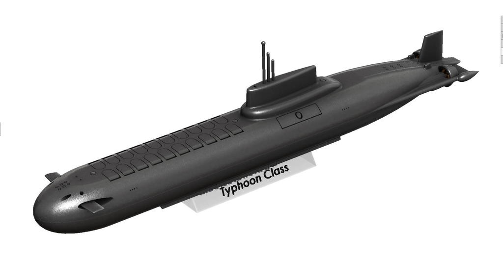 Typhoon Class Submarine 