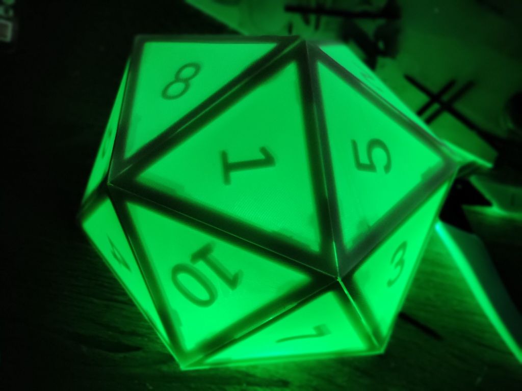 D20 lampshade