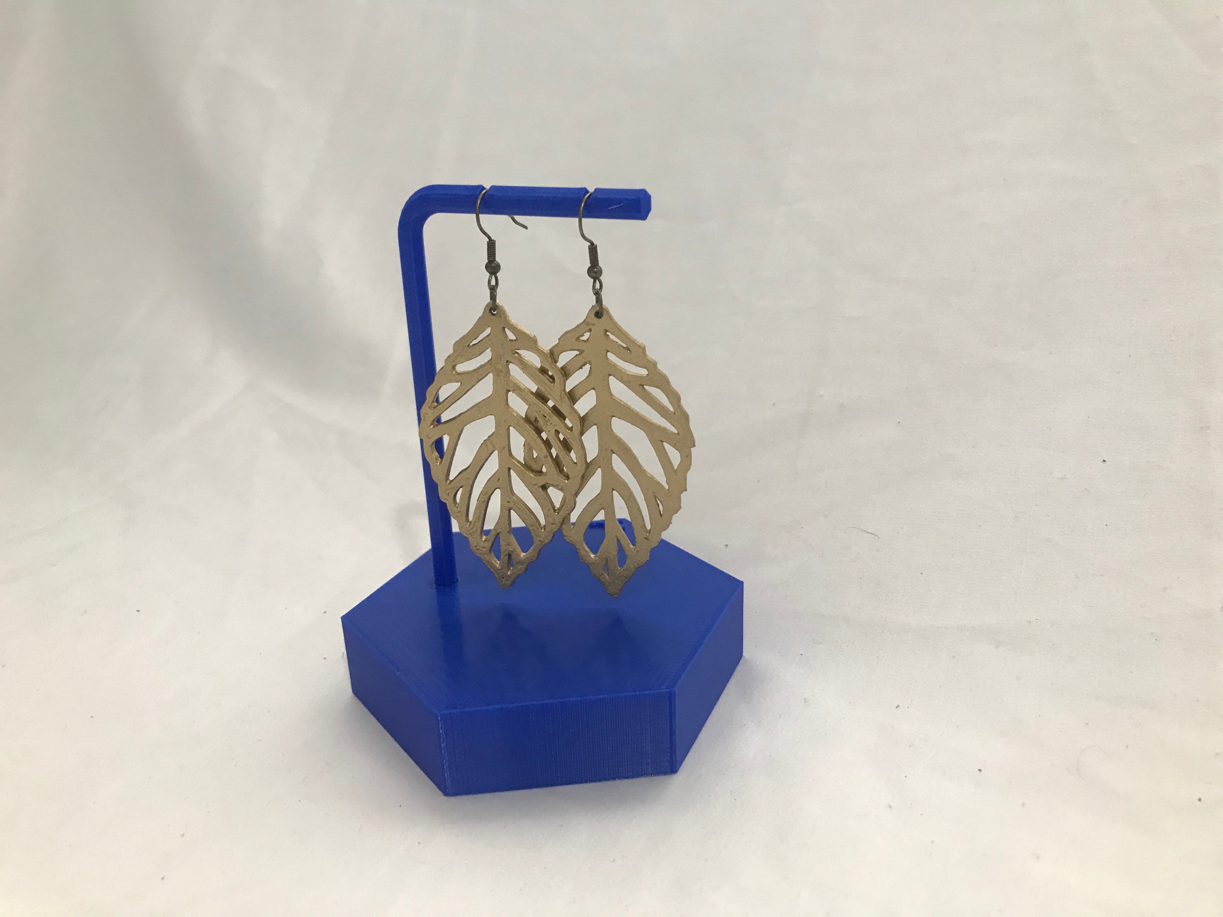 Earring Holder Hexagon