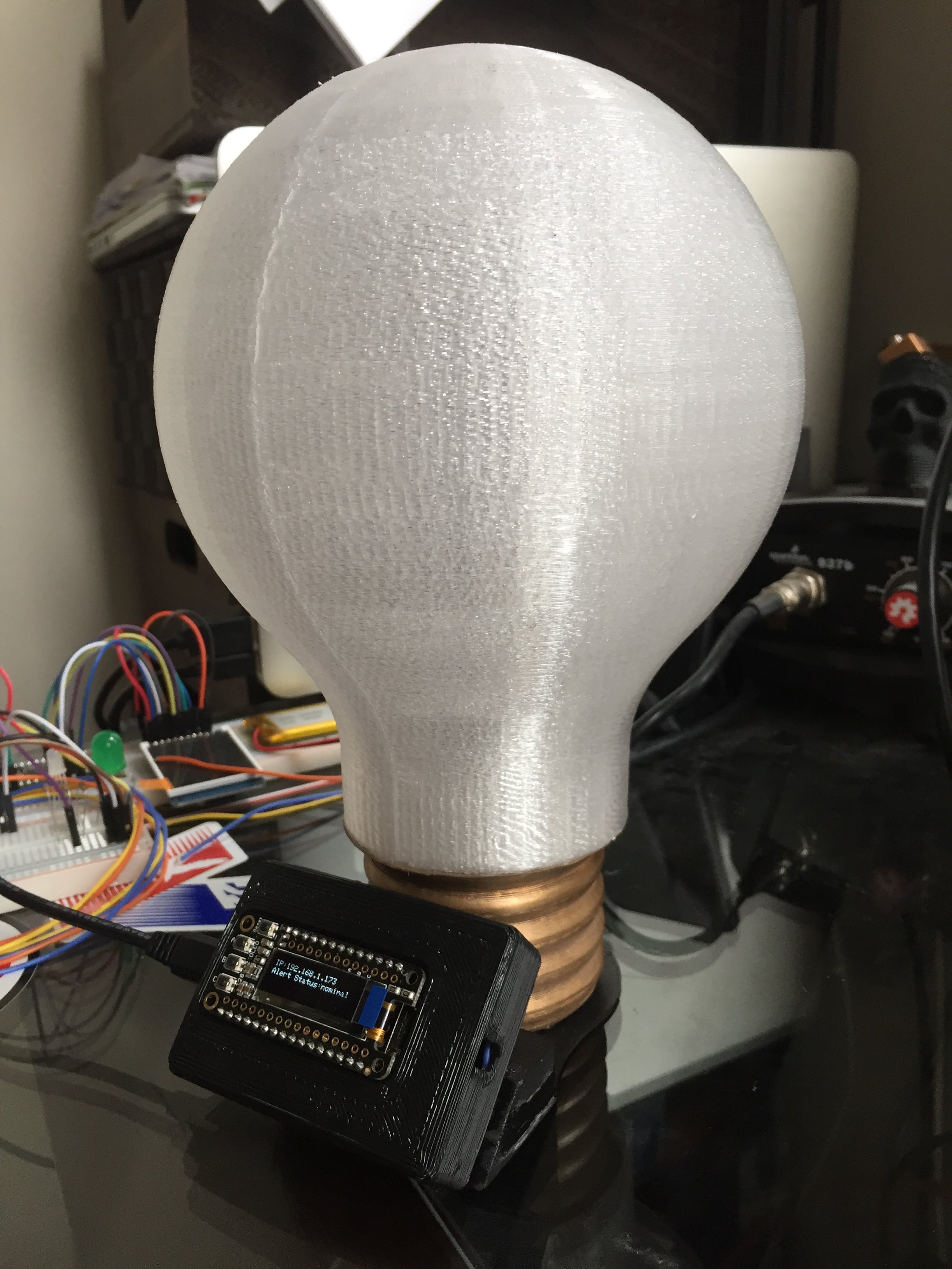 IoT Status Lamp with Base