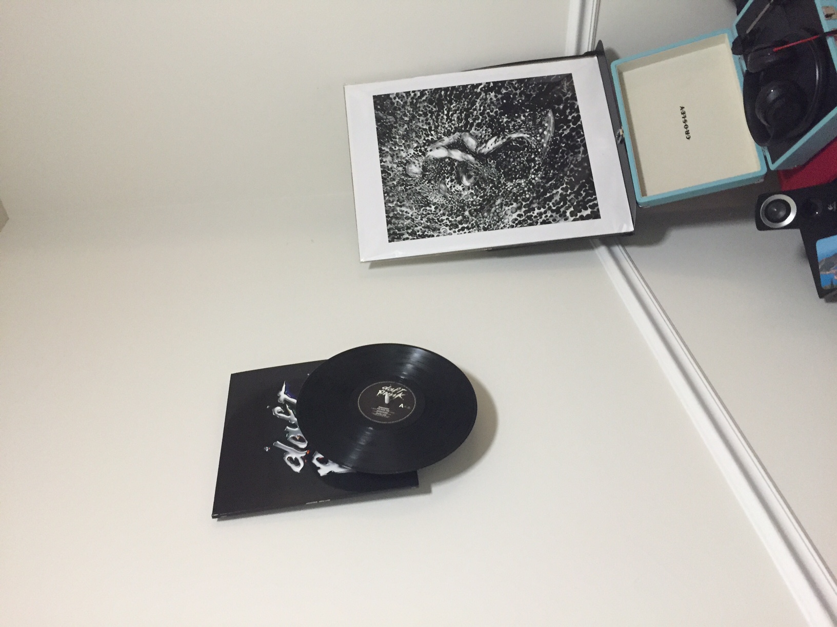 Vinyl Record Wall Display