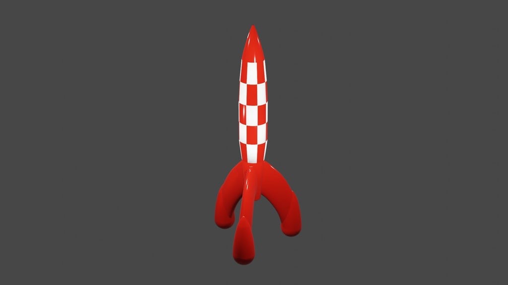Tintin Rocket - Dual Extrusion Idex