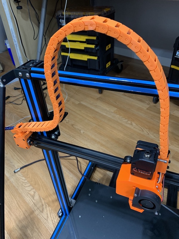 Ender / CR-10 Direct Drive Cable Chain Mounts