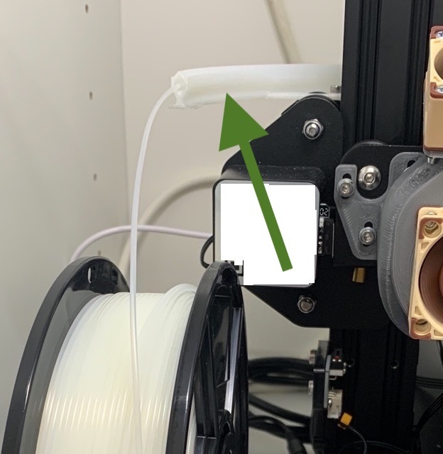 Filament guide for 3D printer Creality Ender 3 V2