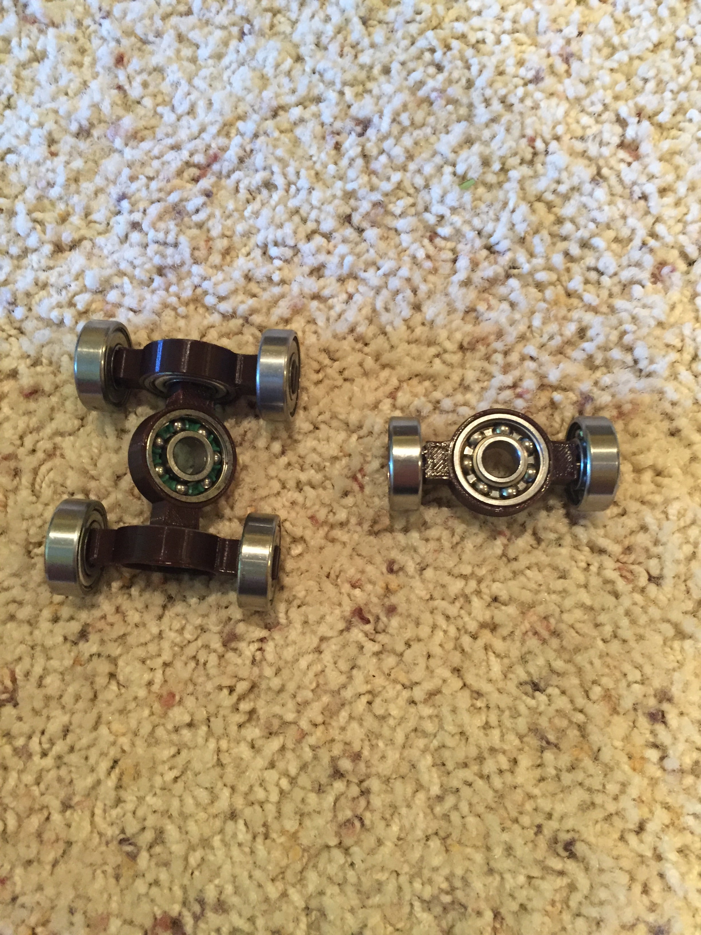 gyro fidget spinner - tiny minimal inline / expandable / modular / chainable