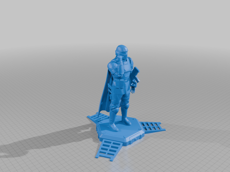 Helldiver Salute Statue