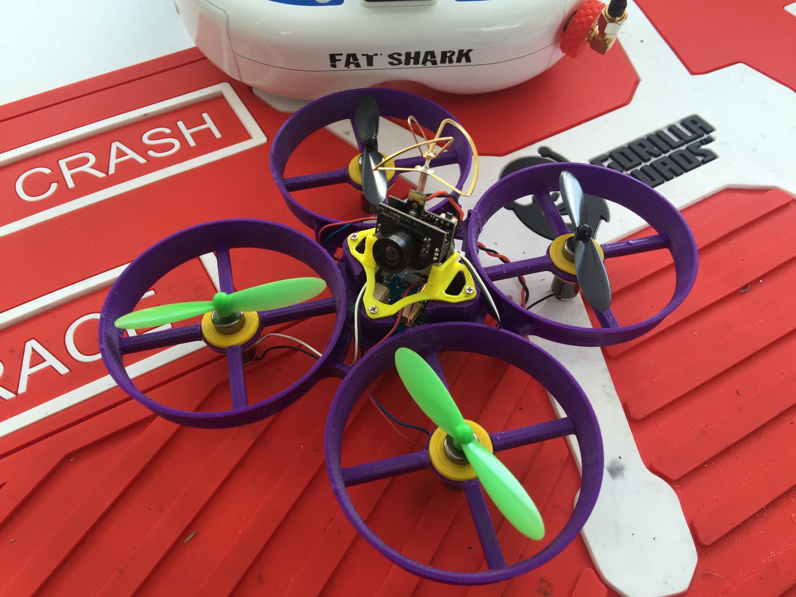 SUPRFRK 100 mm Brushed Motor, Ducted, Drone Frame