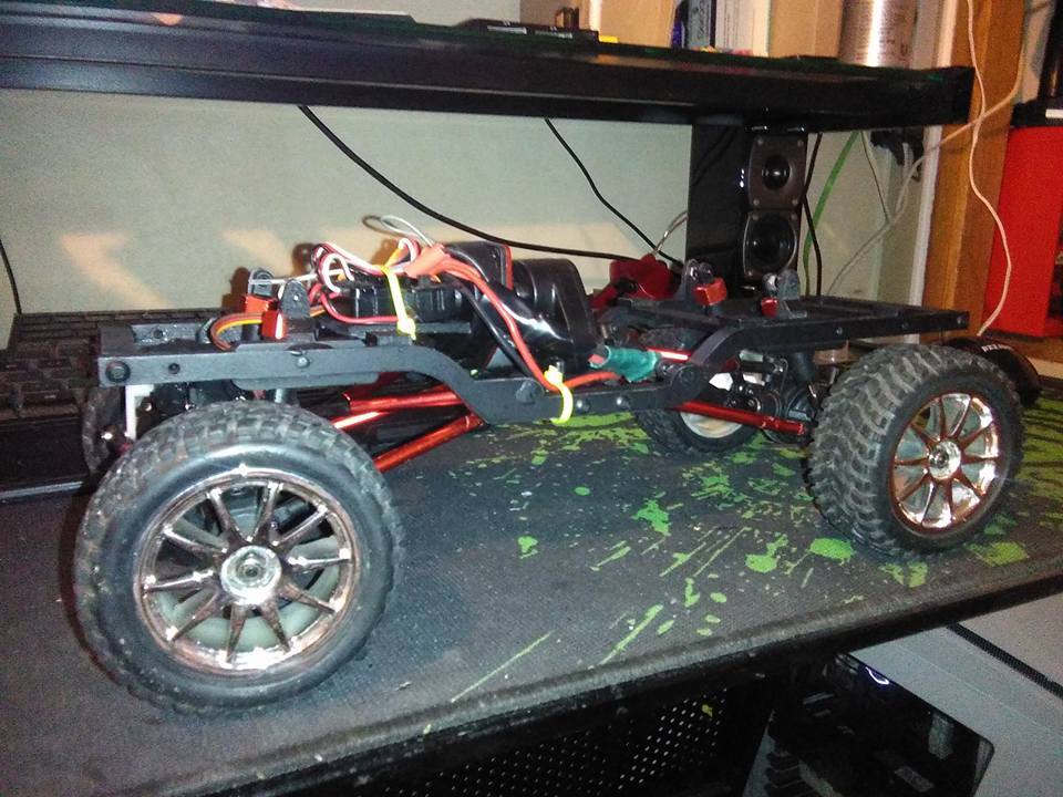 1/18th scale crawler chassis HSP KULAK