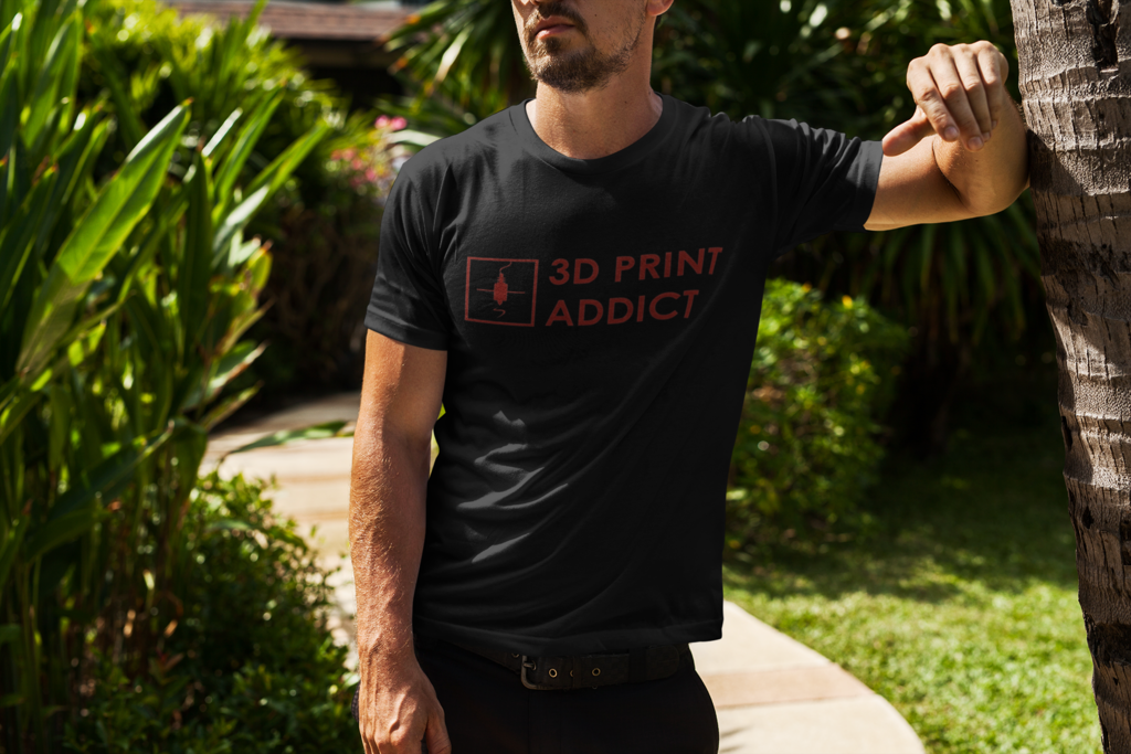 Shirt 3d print addict