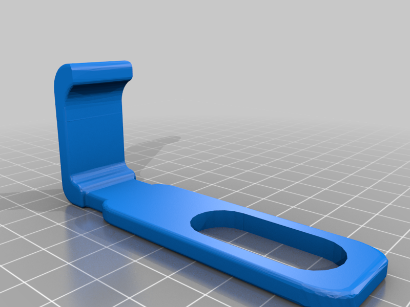 Vertical support for phone holder - aka third arm