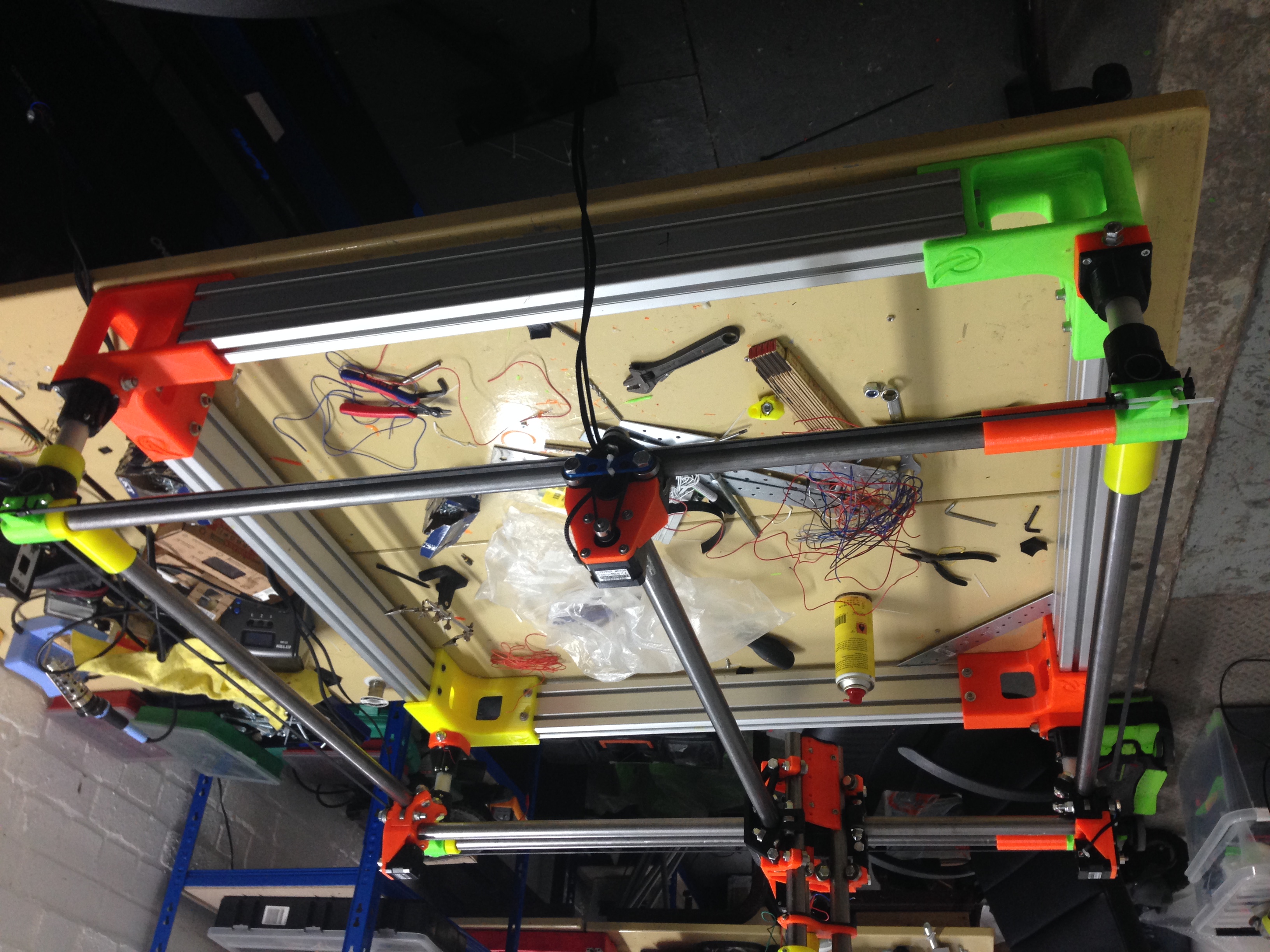 Mostly Printed CNC leg adjuster