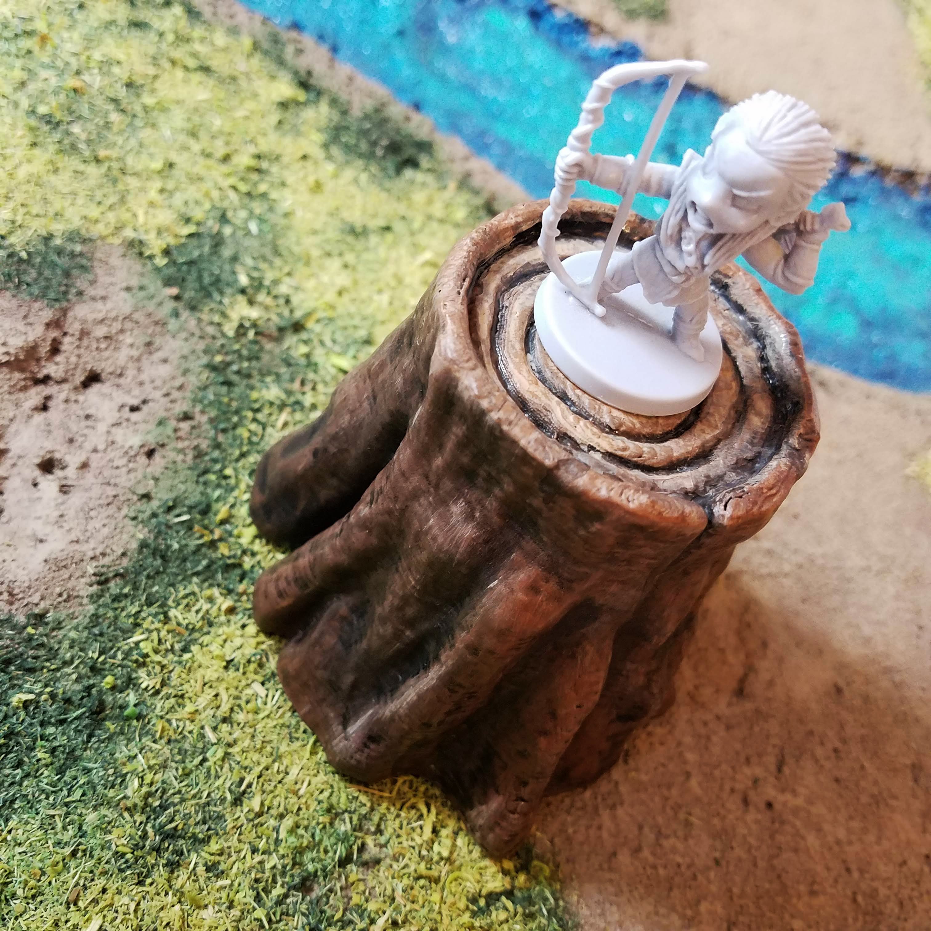 Fantasy Tree Stump - RPG - Scatter Terrain