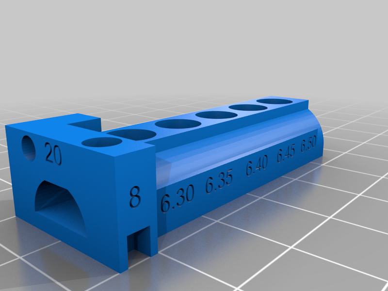 Tolerance test for Straumann guide sleeves
